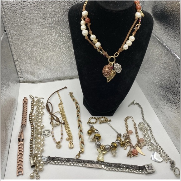 Jewelry - lot of fashion bracelets